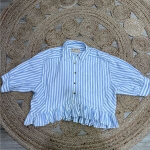 We the free Bailey stripe shirt